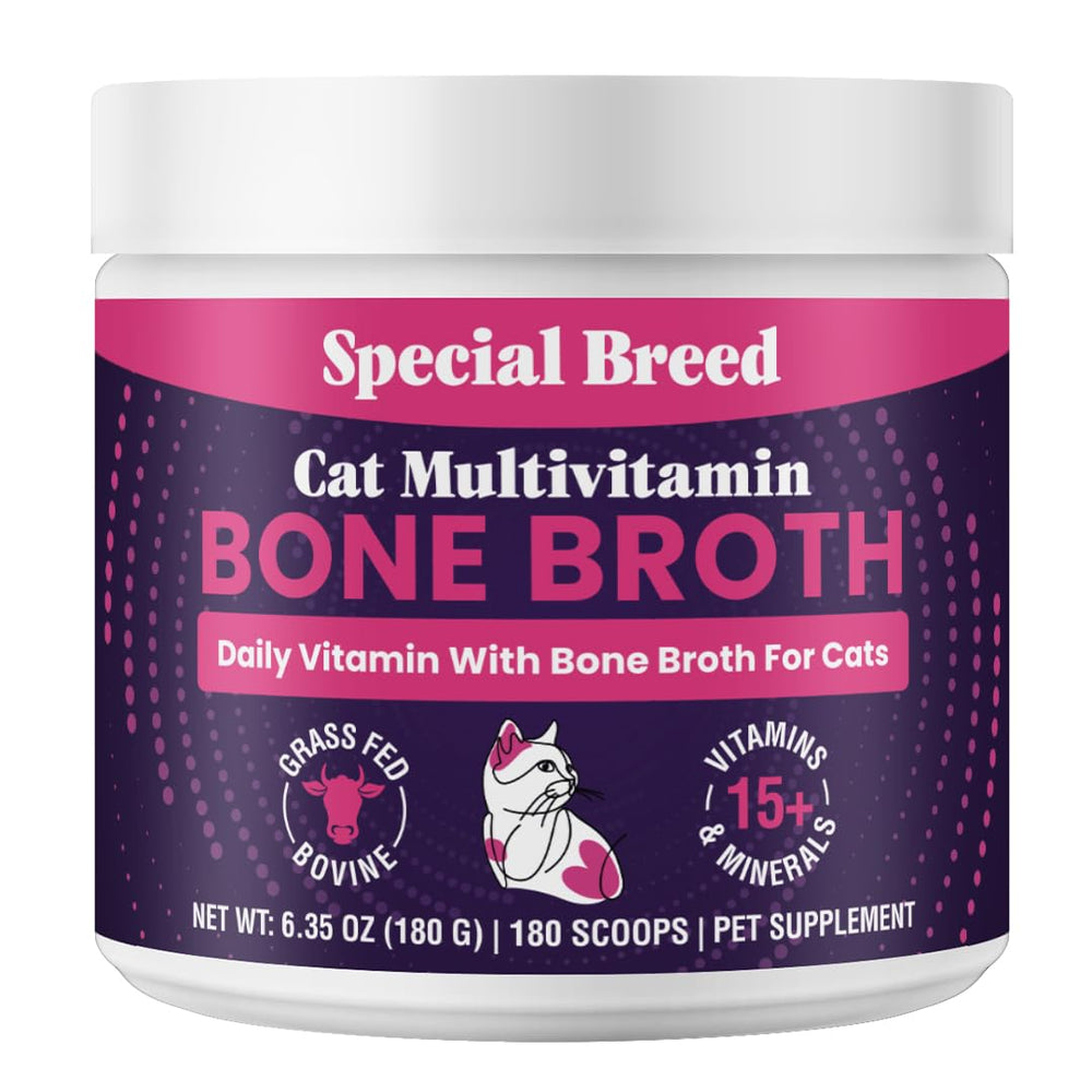 Special Breed Cat Multivitamin polvo para comida diaria del gato