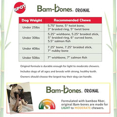 SPOT Bam-Bones textura fibra bambú para agarre cómodo
