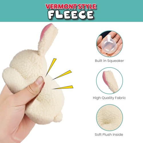 SPOT conejo fleece suave para perros pequeños y cachorros.