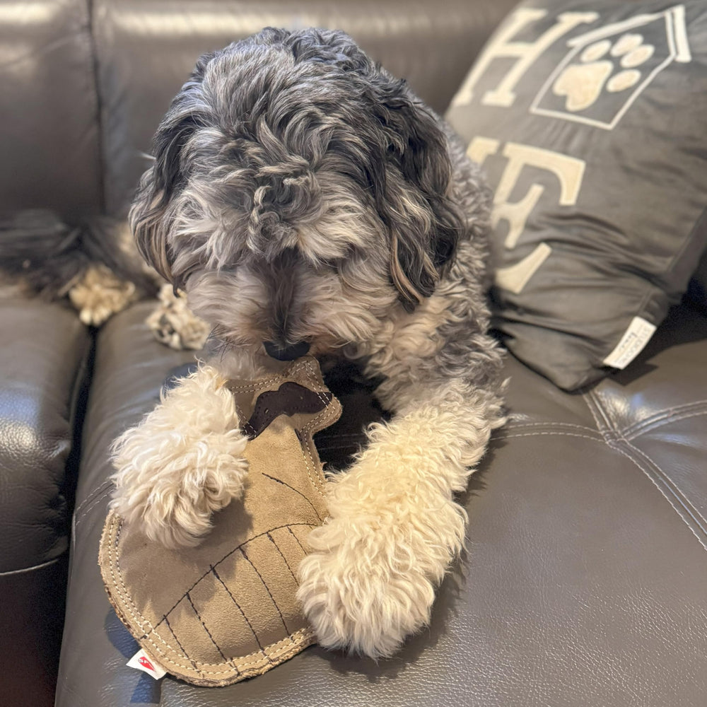 SPOT mapache: yute tejido suave, perfecto para abrazar y jugar.
