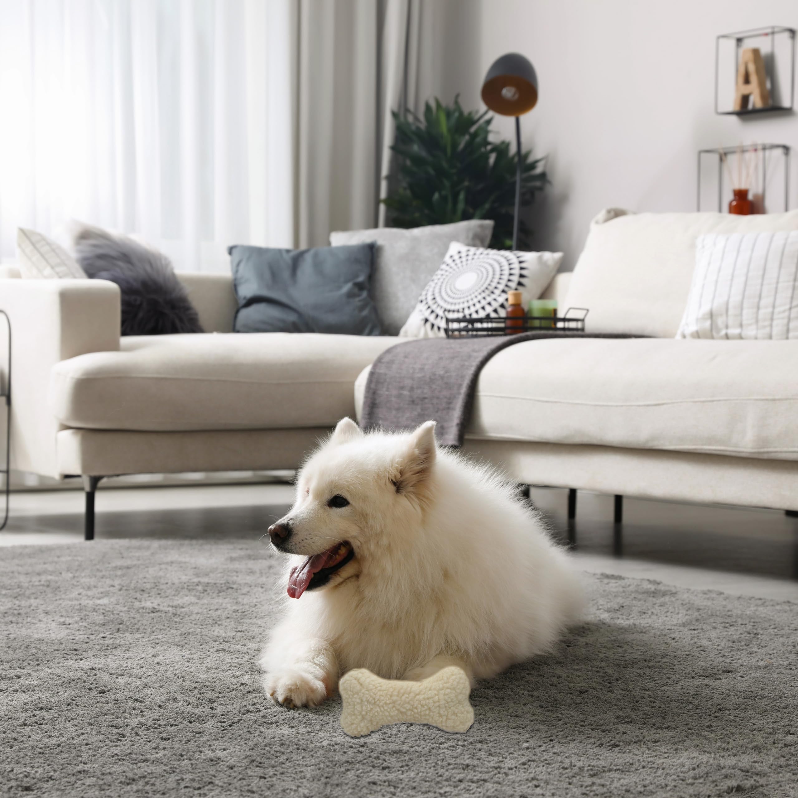 SPOT juguete para perros ansiosos ofrece confort durante estancias.