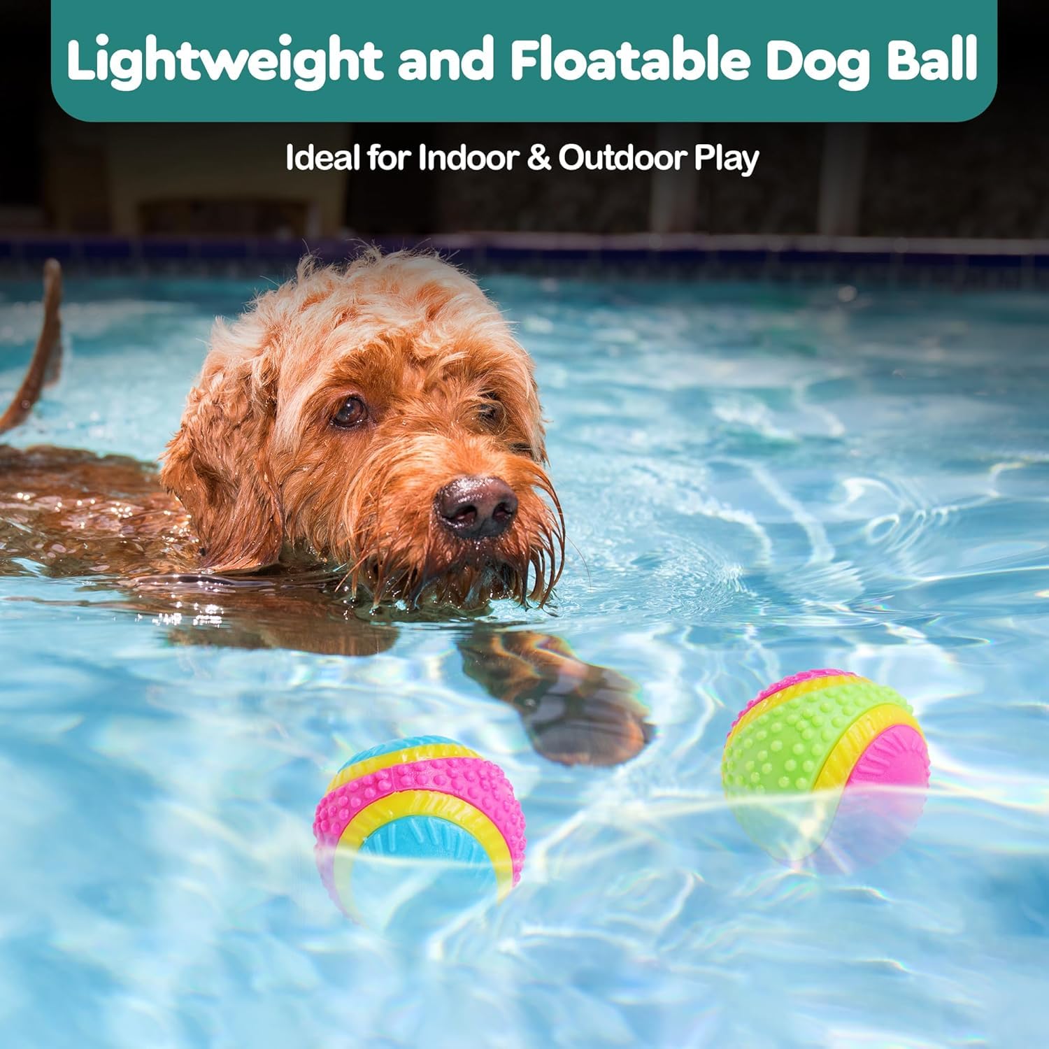 SPOT Pelota Sensorial de goma TPR duradera para juego prolongado y seguro.