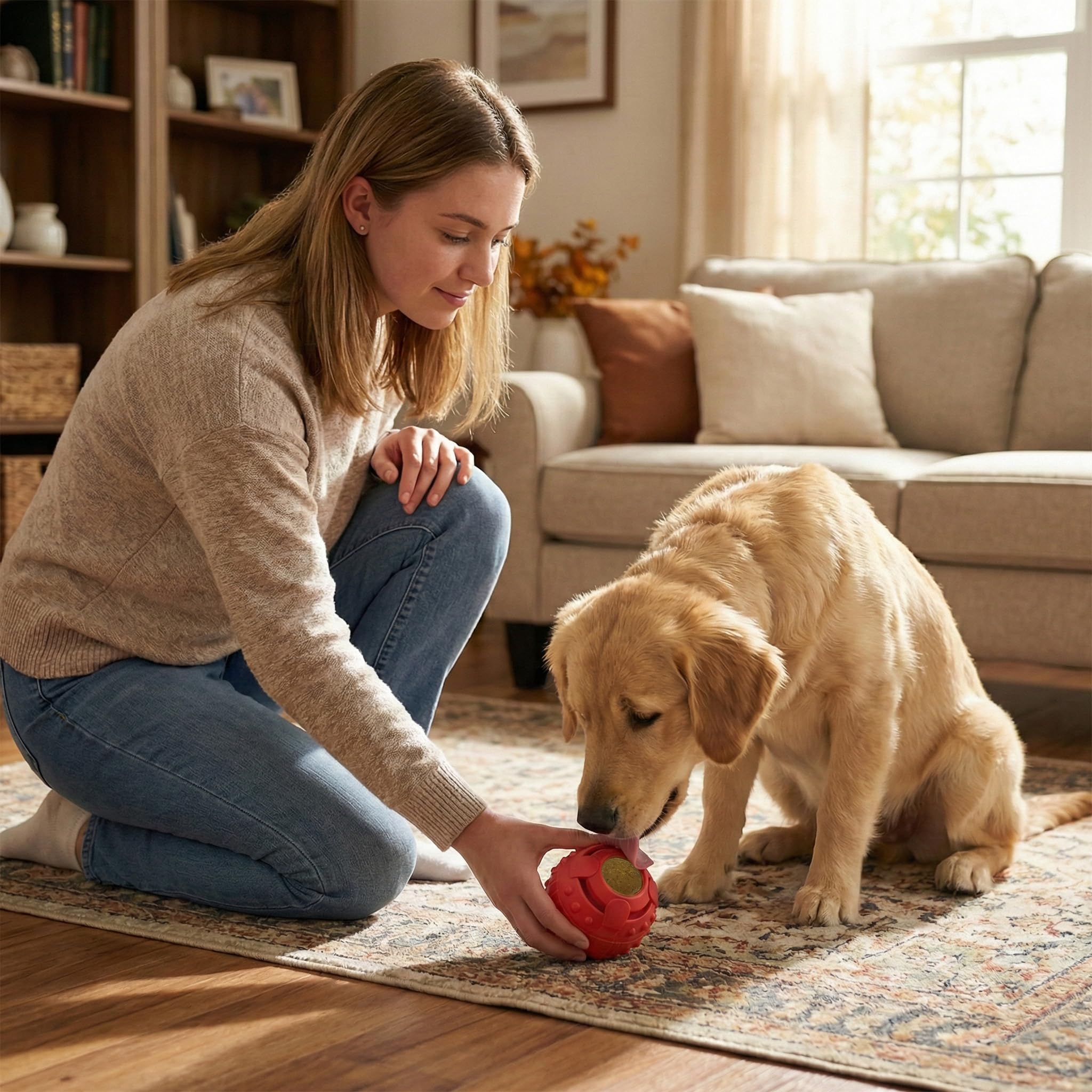 SPOT perro jugando con rompecabezas, enfoque en entretenimiento y concentración.