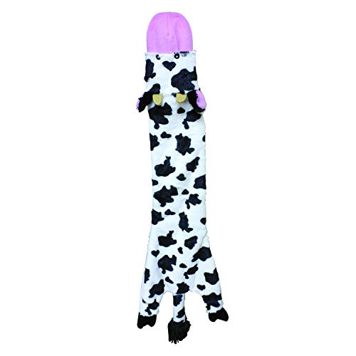 SPOT Skinneeez Crinklers Vaca fácil de limpiar