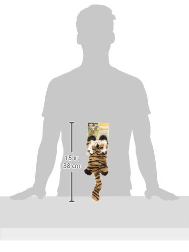 SPOT Skinneeez Flat Cat con sonido chirrido, entretenimiento constante