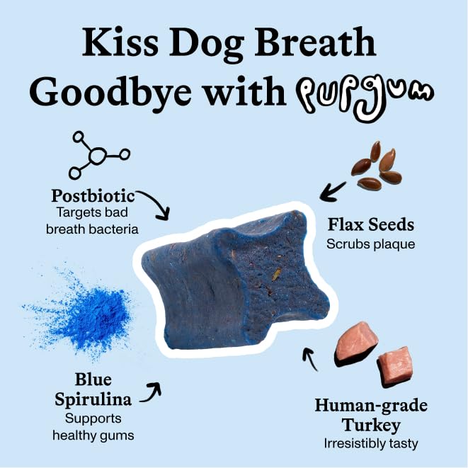 Spot & Tango PupGum limpia dientes y reduce placa para perros.