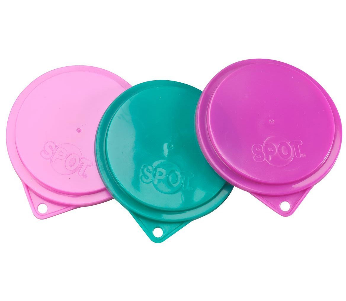 SPOT tapas para latas, cierre fácil para conservar la comida.