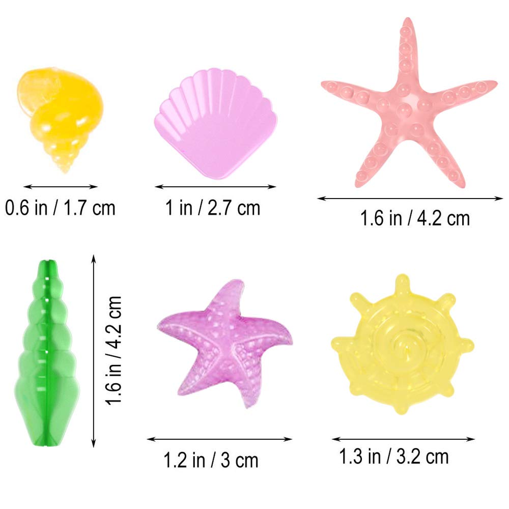 SpringSmart rocas fluorescentes azules, realzan escenas en acuarios y jarrones