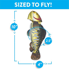 Spunky Pup Fly & Fetch, juguete para agua que flota para recoger.
