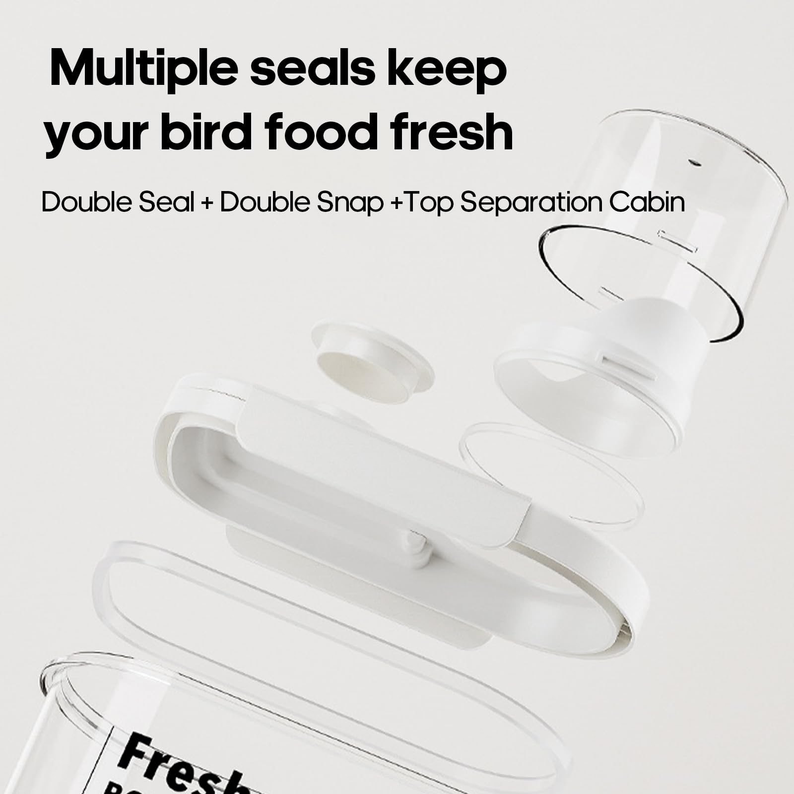 SQUSIMEI diseño ergonómico para cocina, fácil apertura y almacenaje.