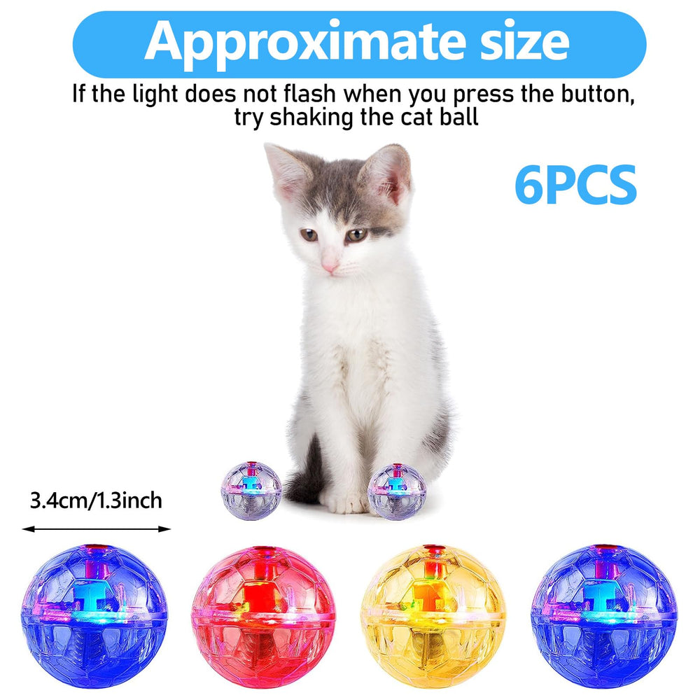 Bola interactiva para interior de Sratte, ideal para ejercitar a tu gato.