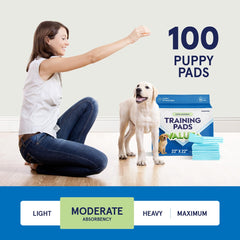 Stack Man Puppy Pads atractivo-incorporado para adiestramiento facilita guiar al perro.