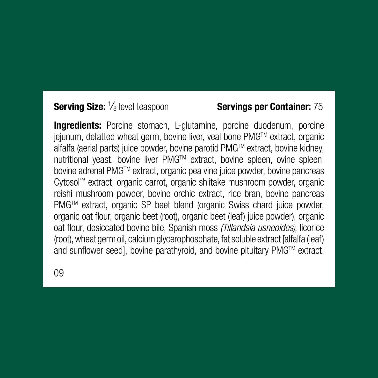 Standard Process Canine Enteric Support: fórmula holística para apoyar el sistema digestivo del perro