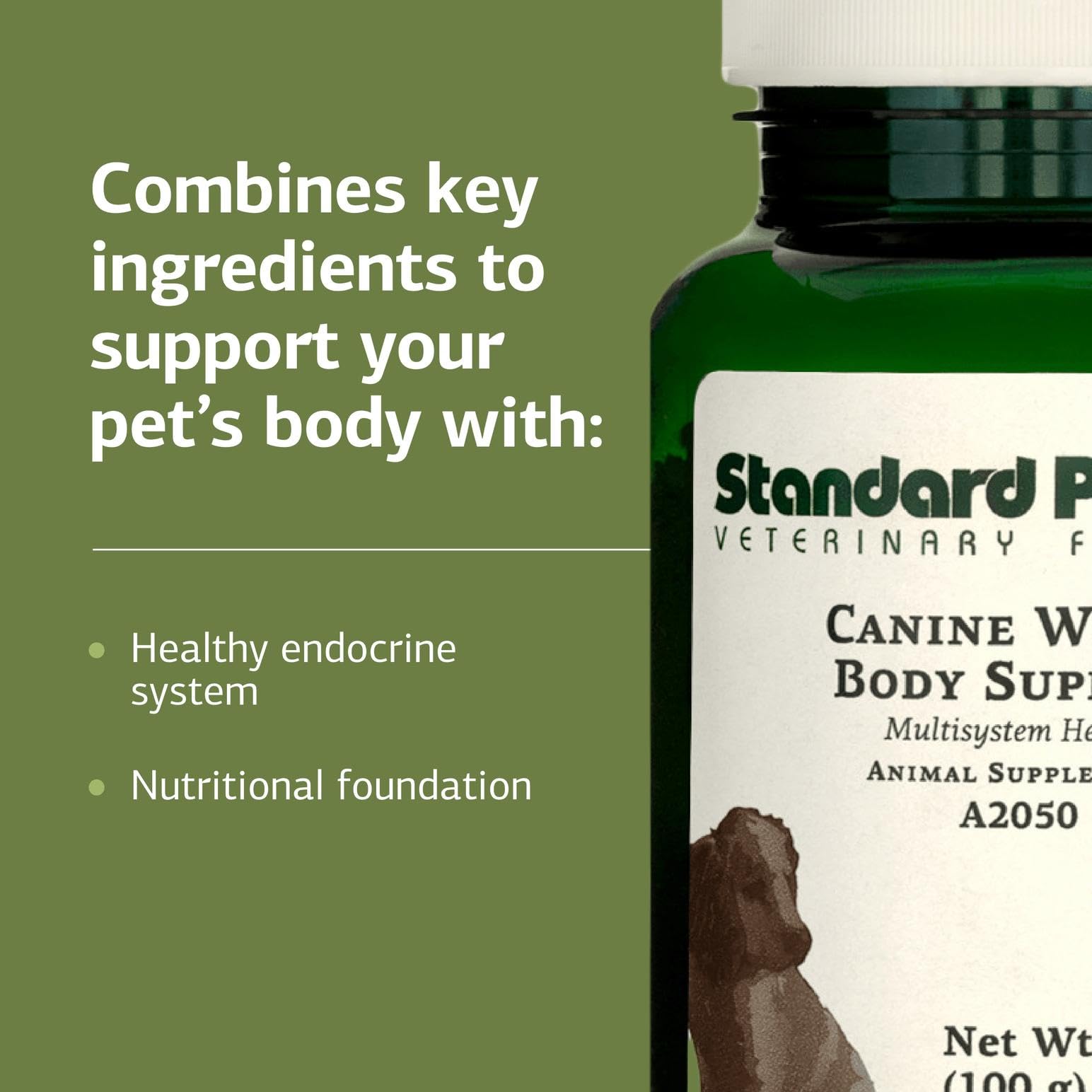 Standard Process Inc. canino nutricion-dietética polvo: apoyo a procesos vitales.