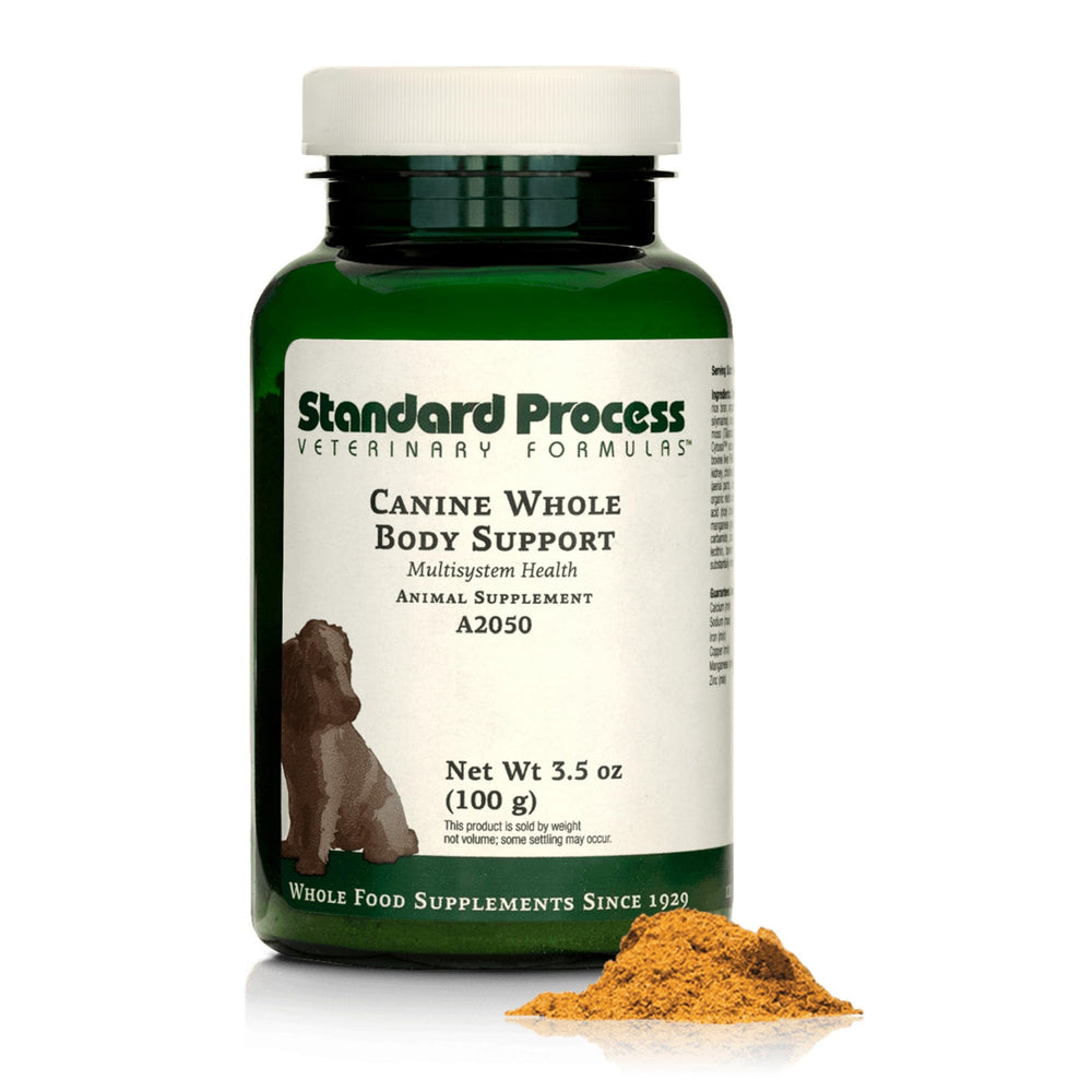 Standard Process Inc. canino todo-cuerpo polvo 100 g: apoyo multisistema para uso diario.