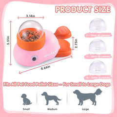 Star&Mi Dispensador de premios para perros, fomenta juego e ingesta pausada