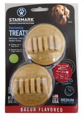 Starmark Everlasting Tocino, empaque del producto, ideal para masticar y apoyar la higiene dental canina.