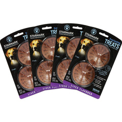 Starmark Hueso duro con sabor a hígado, para limpiar dientes durante la masticación.