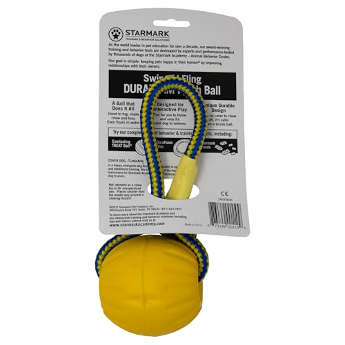 Starmark Swing 'n Fling, bola durafoam que flota para juegos en agua