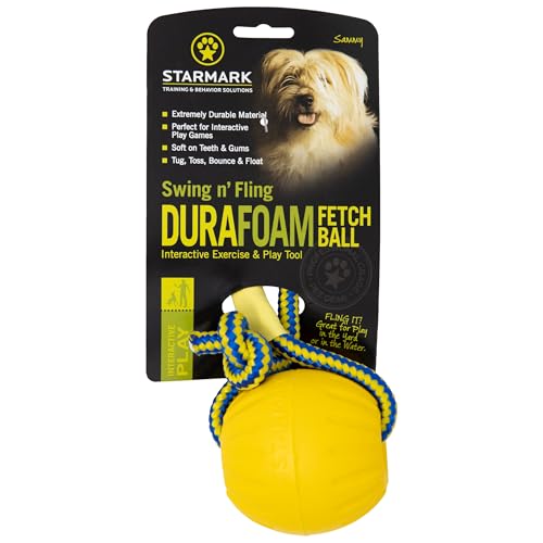 Starmark Swing 'n Fling con cuerda de nylon duradera para lanzar más lejos