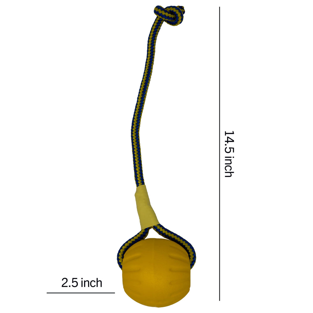 Starmark Swing 'n Fling: diámetro de 2.5 pulgadas, para perros de 15–40 lb