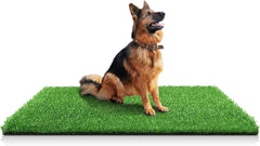 STARROAD-TIM césped artificial para perros, uso interior y exterior con drenaje rápido.