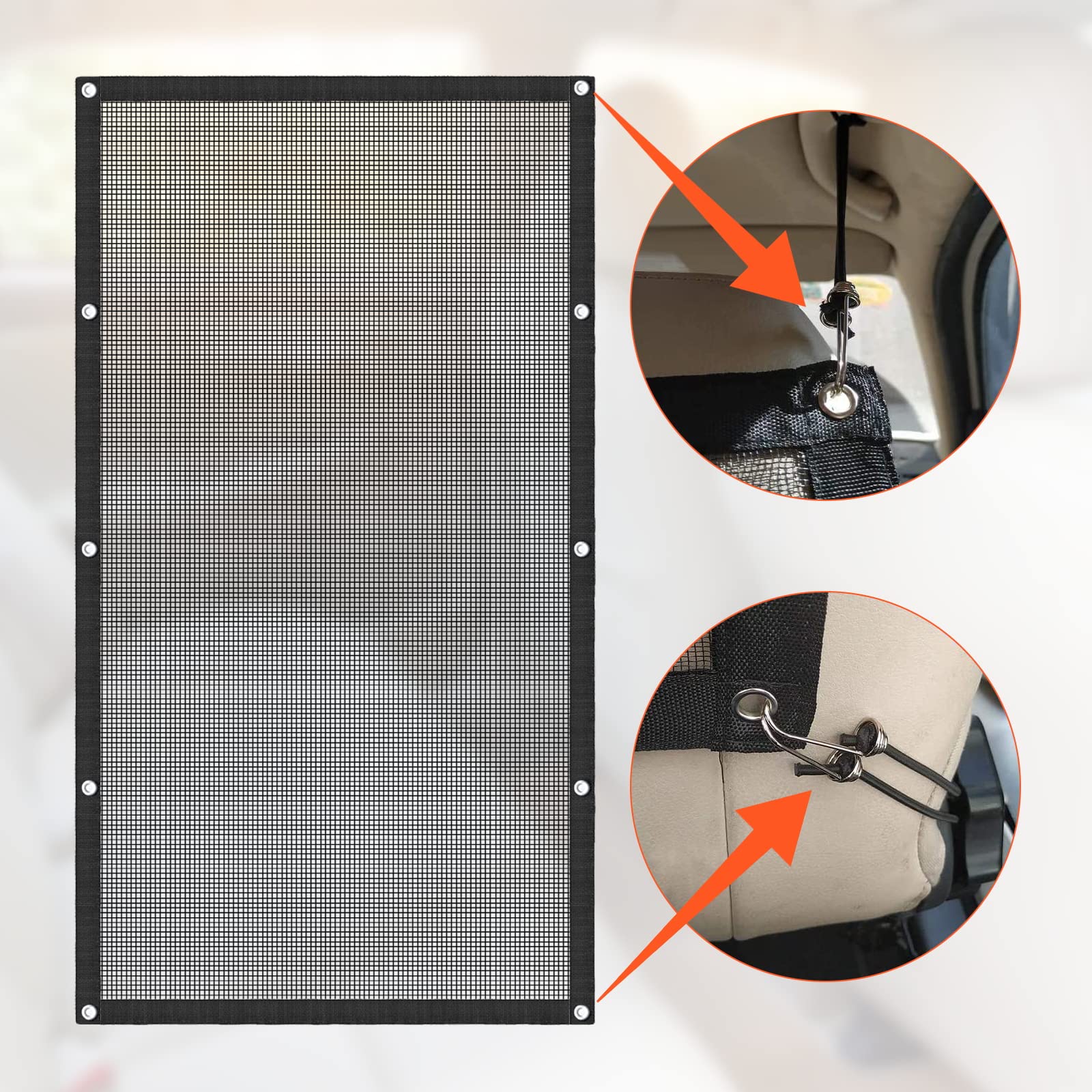 STARROAD-TIM red-malla trasera permite ventilación y visibilidad.