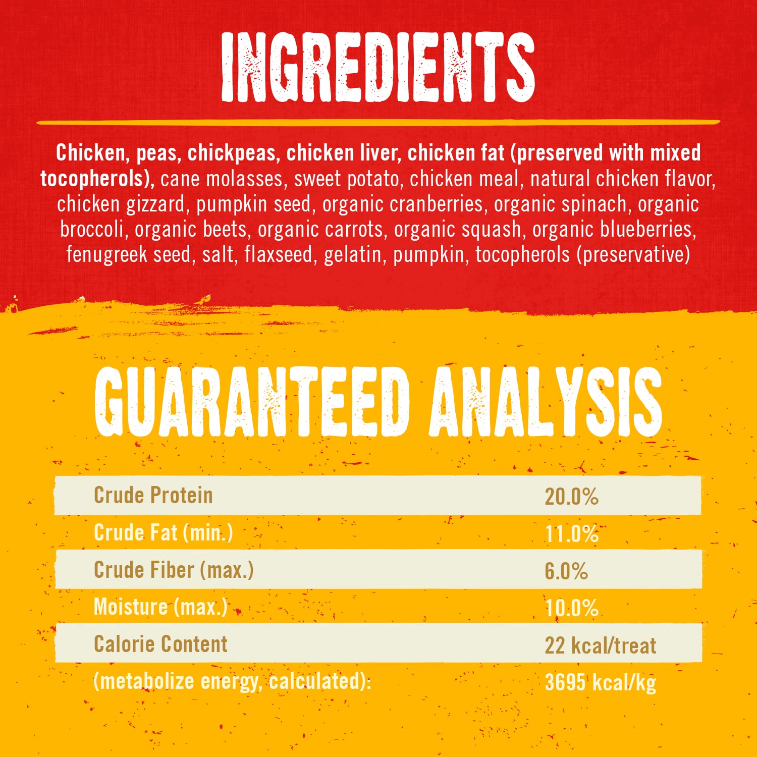 Stella & Chewy's pollo criado en libertad, snack natural para perros