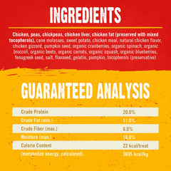 Stella & Chewy's pollo criado en libertad, snack natural para perros