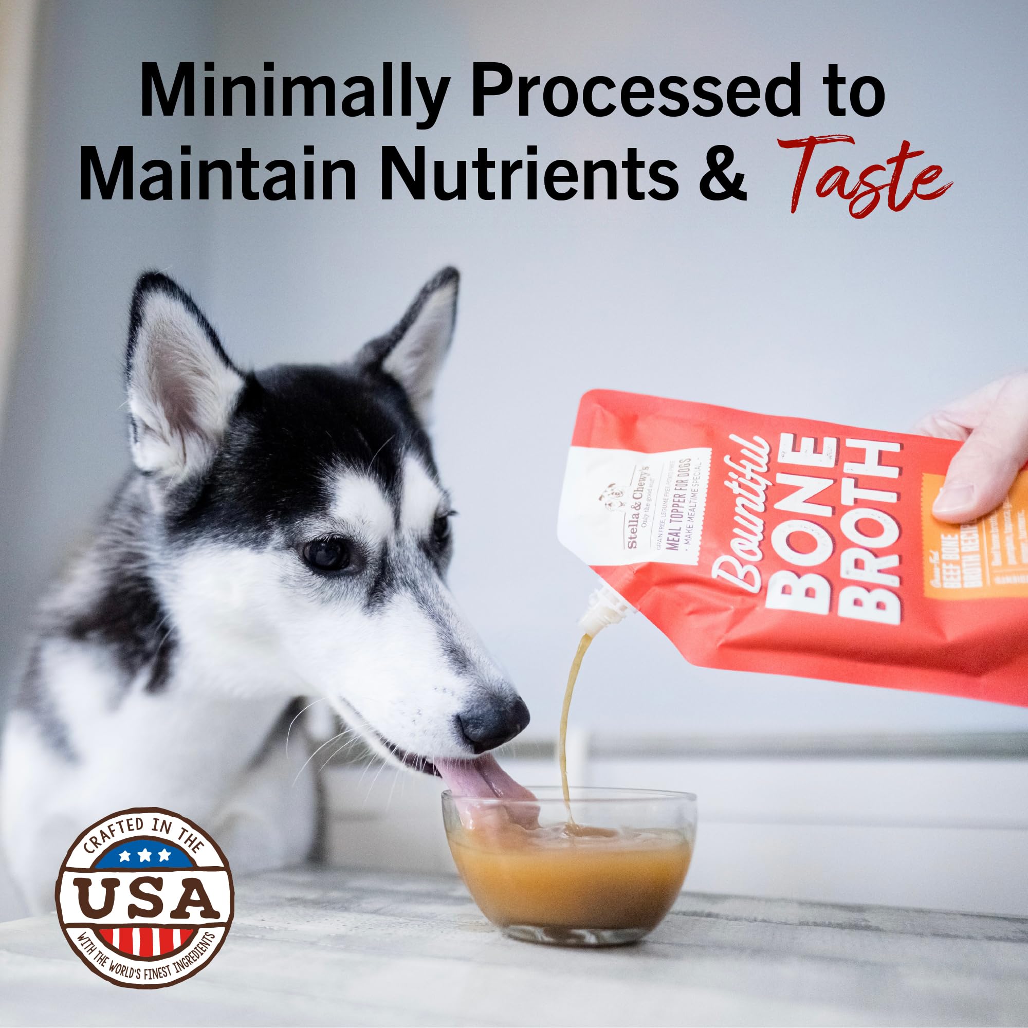 Stella & Chewy's, ingredientes principales: res alimentada a pasto para base nutritiva.