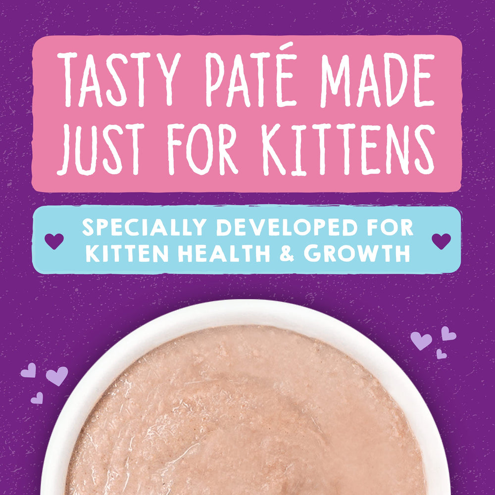Textura suave de Stella & Chewy's Purrfect Paté para gatitos en transición
