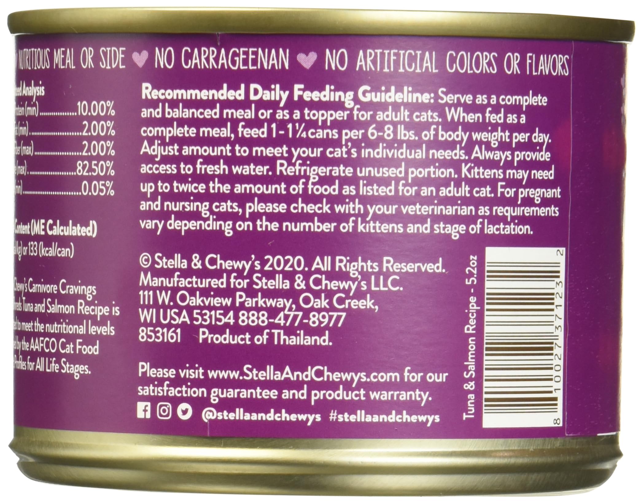 Ingredientes premium sin granos ni aditivos artificiales