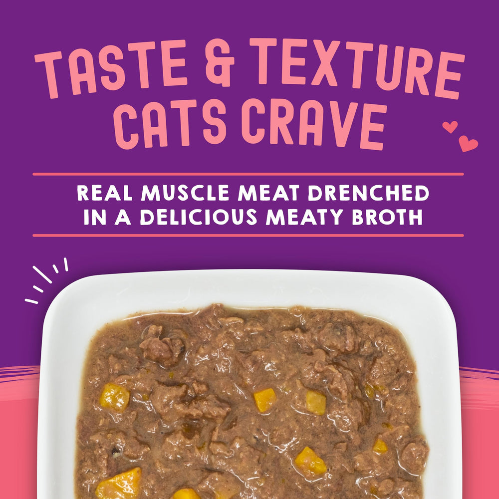 Caldo sabroso de Stella & Chewy's Carnivore Cravings, textura atractiva para gatos