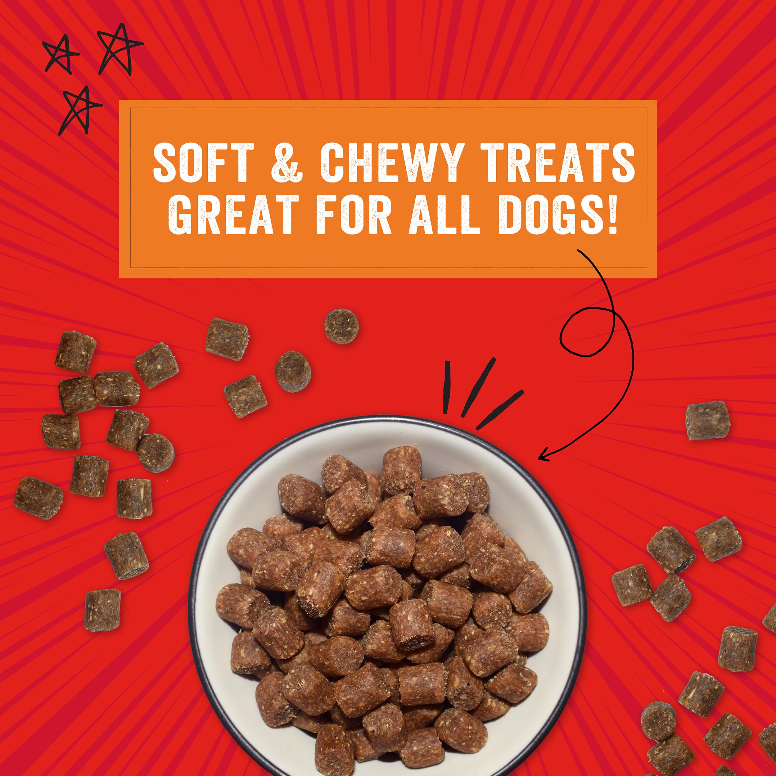 Stella & Chewy's Crav'n Bac'n: tamaño perfecto para perros de todas las edades