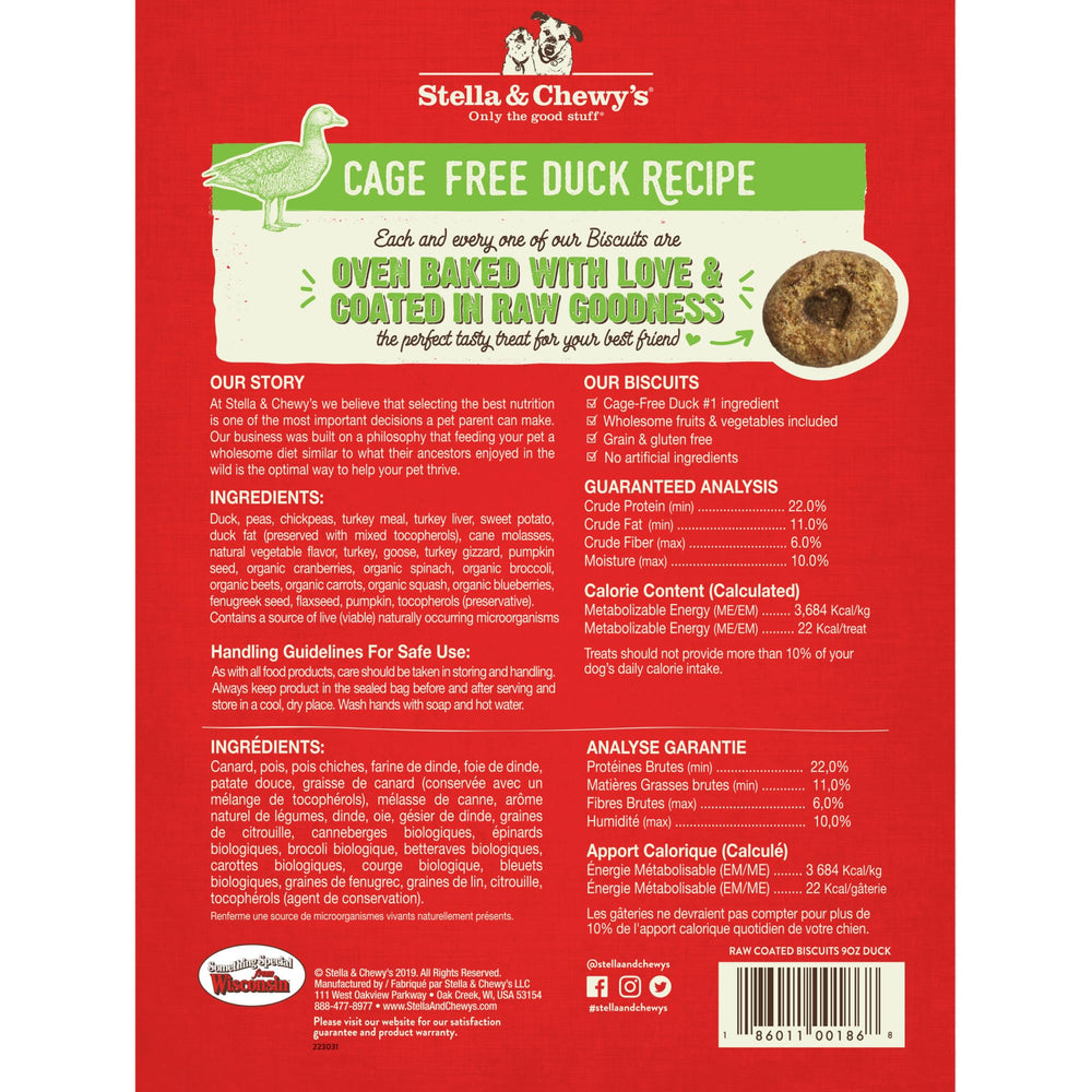 Stella & Chewy's galletas sin cereales: opción para sensibilidades alimentarias.