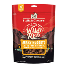 Nuggets rojos Stella & Chewy's en empaque, recompensa de entrenamiento.
