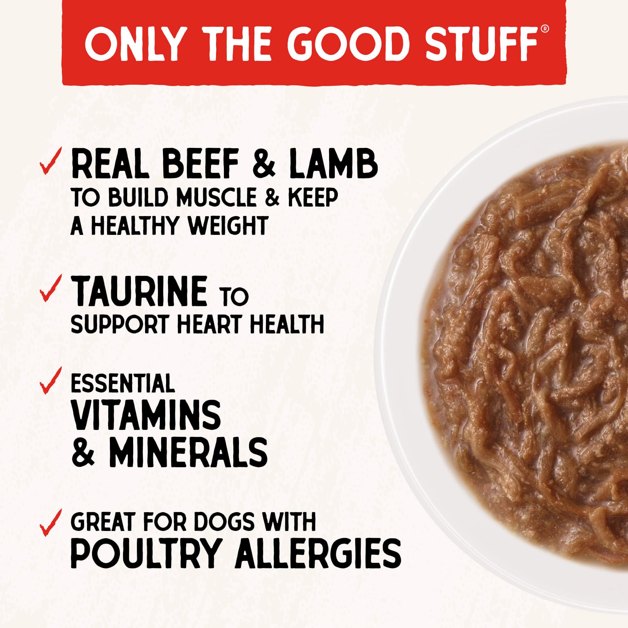 Stella & Chewy's proteínas de pastoreo sin granos, nutrición premium para perros.