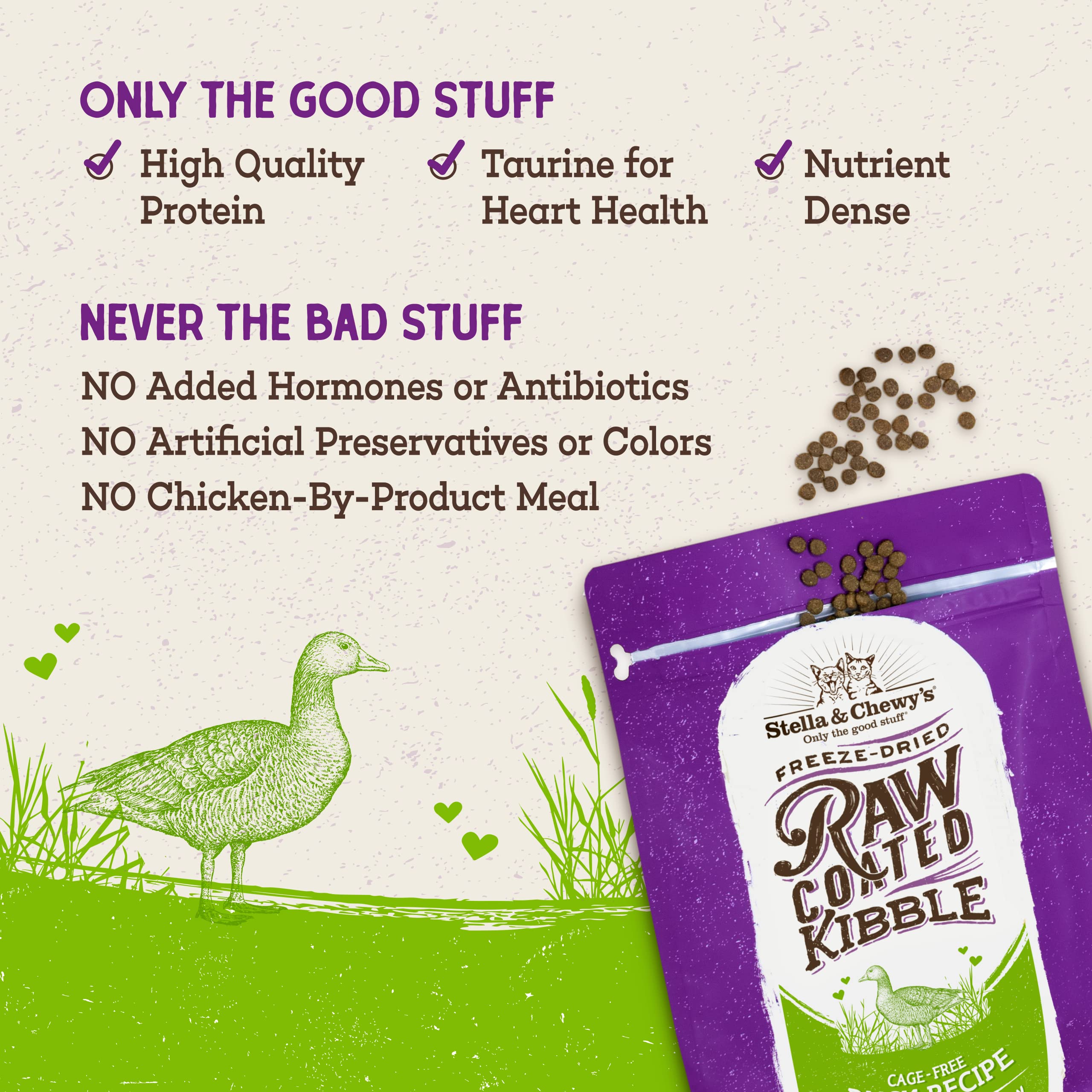 Stella & Chewy's sin granos, opción digestiva para gatos.