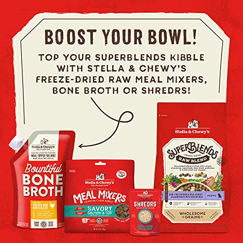 Stella & Chewy's SuperBlends dieta-equilibrada-mascota: apoyo diario para salud general.