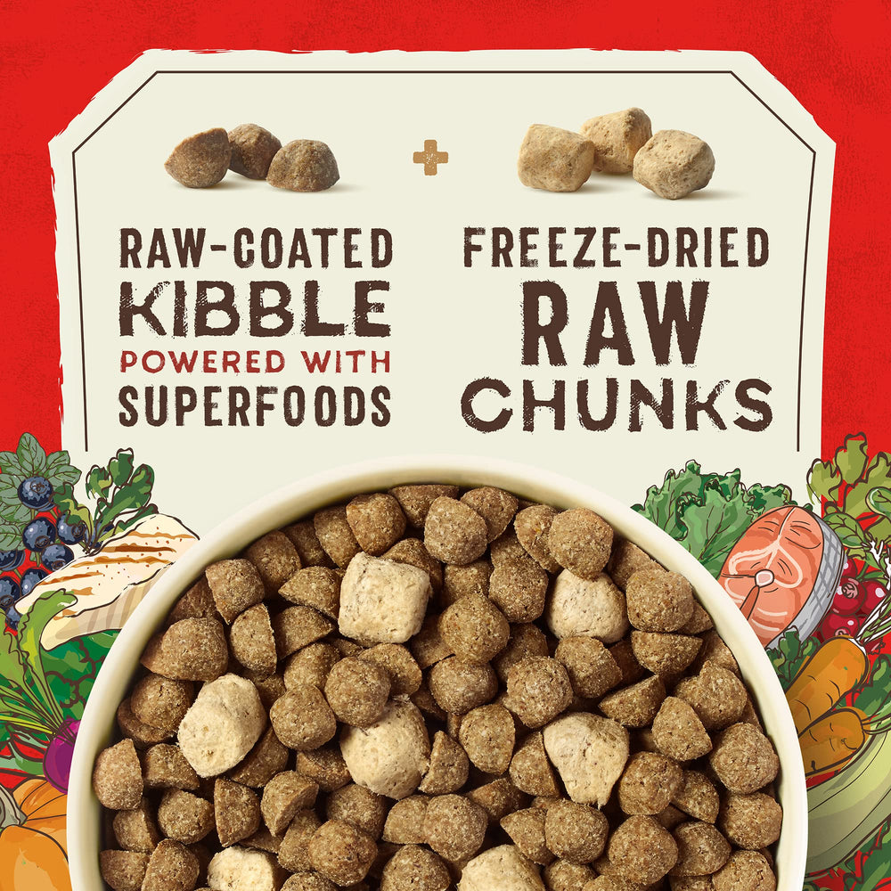 Stella & Chewy's SuperBlends con lenguado blanco y salmón para sabor intenso.