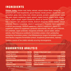 Aceite de salmón en Stella & Chewy's Wild Red, DHA para desarrollo cerebral y ocular.