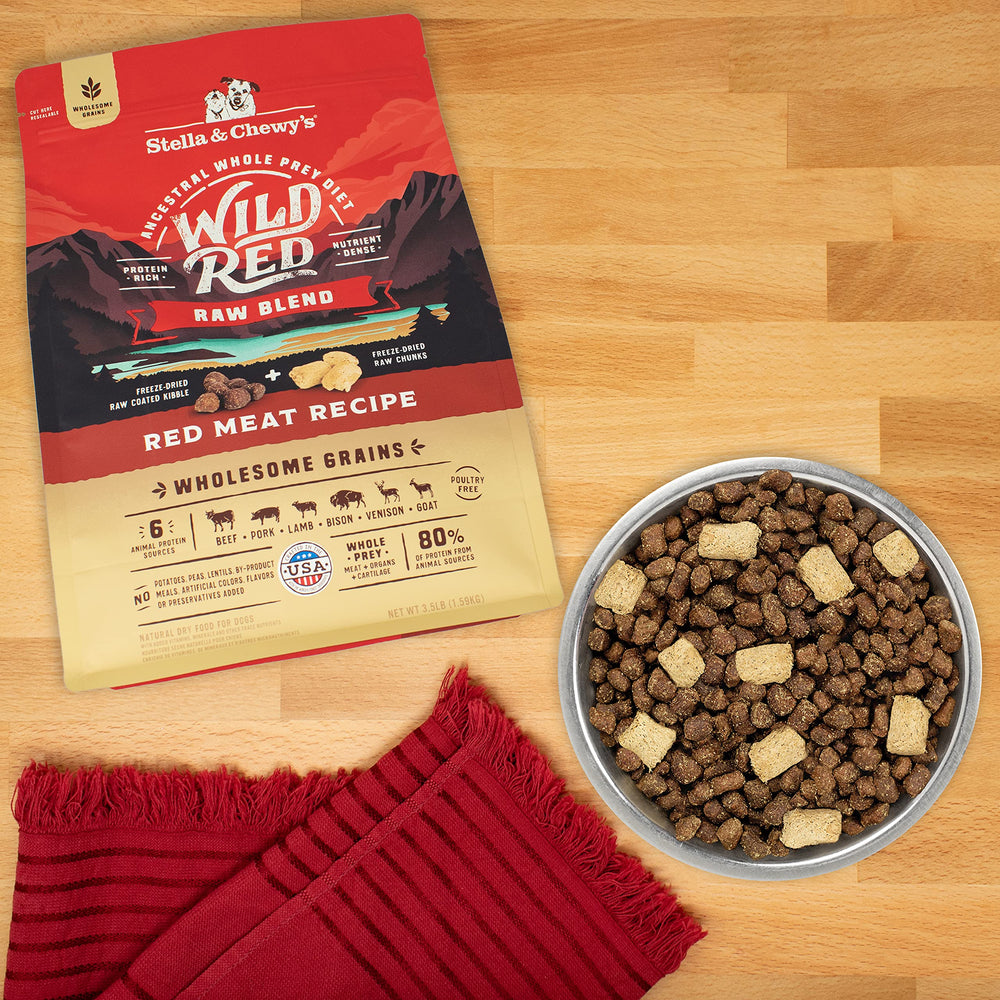 Stella y Chewy's Wild Red: envase de 3.5 lb con fabricación estadounidense.