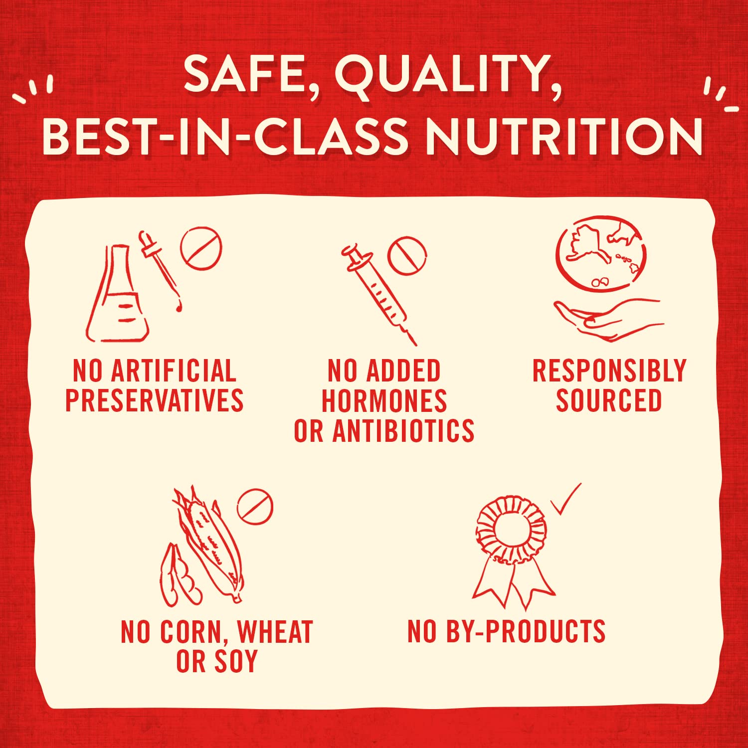 Ingredientes naturales y carne de alta calidad: apoyo a una dieta equilibrada y sabrosa.