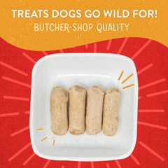 Stella & Chewy's Wild Weenies, trocitos para entrenamiento, refuerzan conductas positivas.