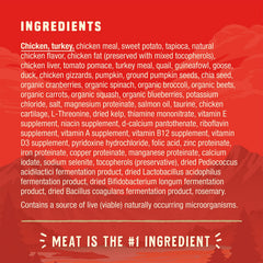 Stella & Chewy's Wild Red ingredientes-de-caza-entera para una dieta natural.