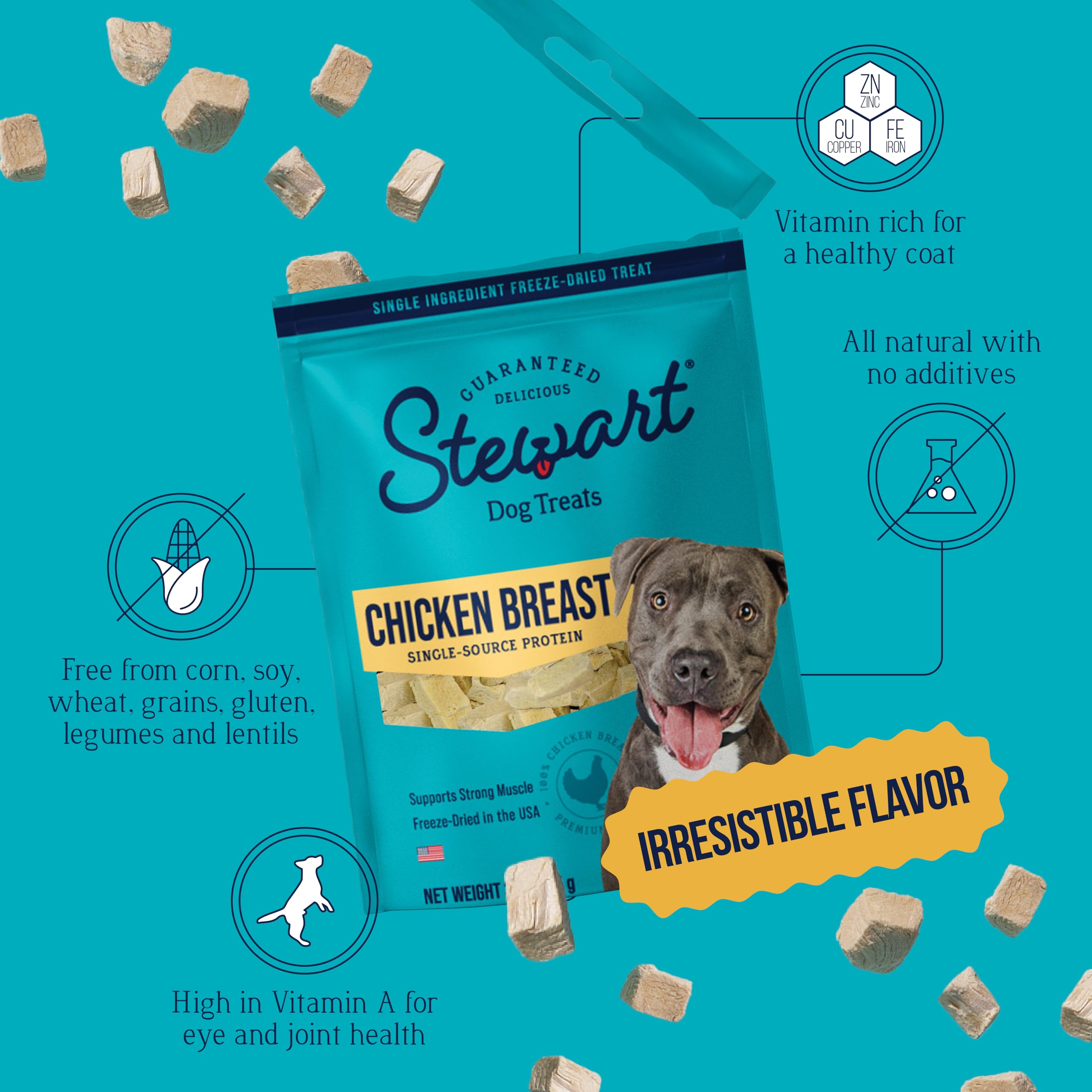Stewart snack multiuso para juguetes y masticación