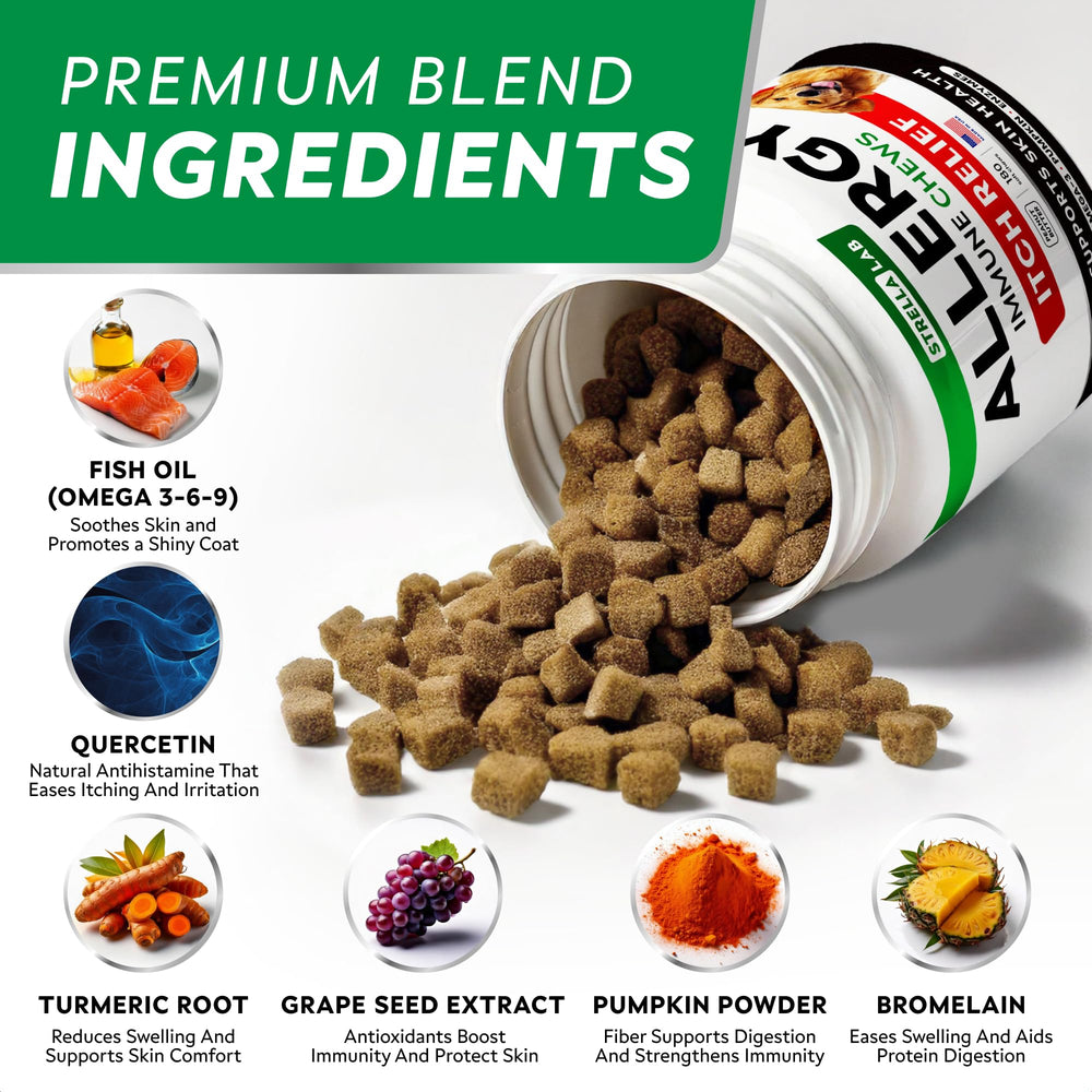 STRELLALAB masticables tamaño pequeño (2 g) fáciles de masticar para cachorros y adultos.