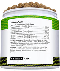 STRELLALAB omega-3 para perros, apoyo a articulaciones y piel sana.