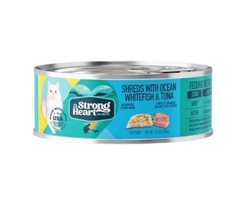 Strongheart pate desmenuzado de merluza y atún, experiencia sabrosa para la cena.