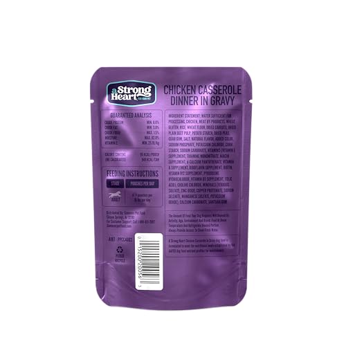 Strongheart pollo estilo cazuela casera captura el sabor hogareño para cada comida.